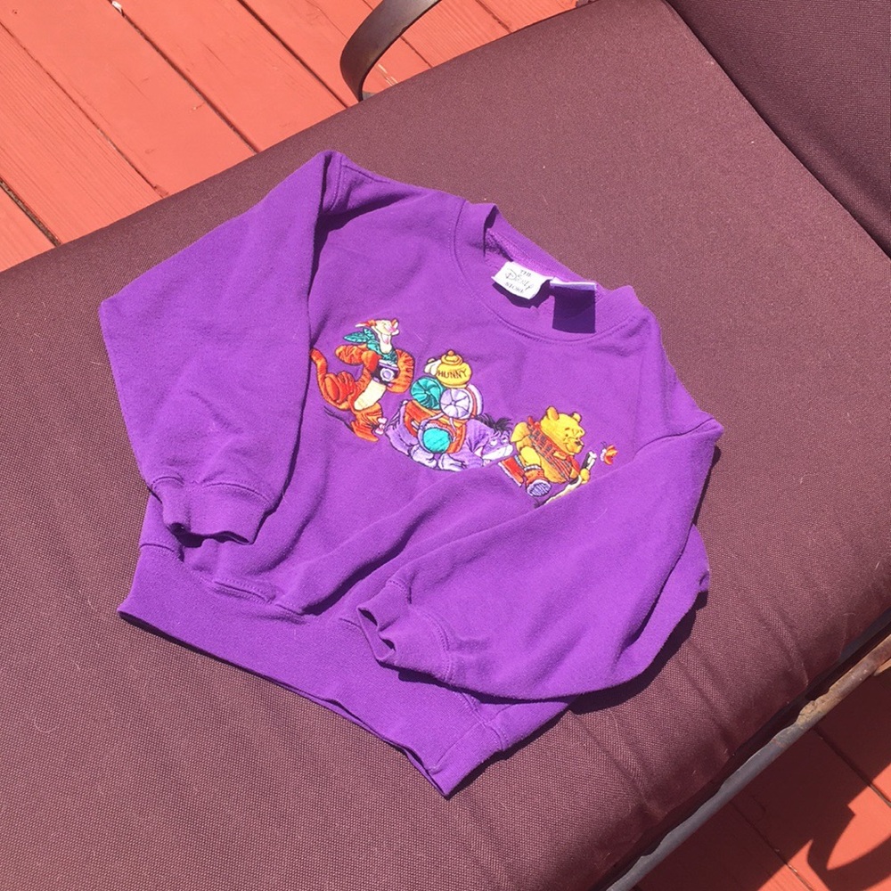 A purple kids sweatshirt